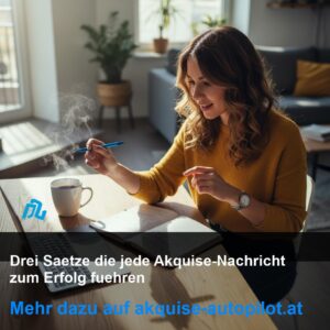 Drei Saetze die jede Akquise-Nachricht zum Erfolg fuehren