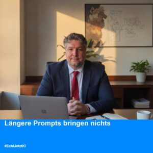 Bessere ChatGPT Prompts in drei Schritten